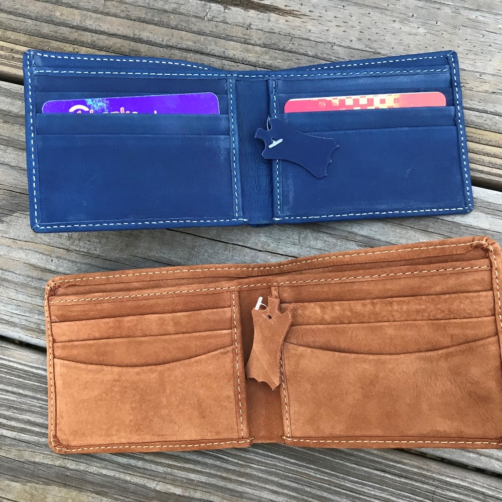 Two Beautiful Wallet Supreme Leather Men CardHolde - Picture 4 of 8